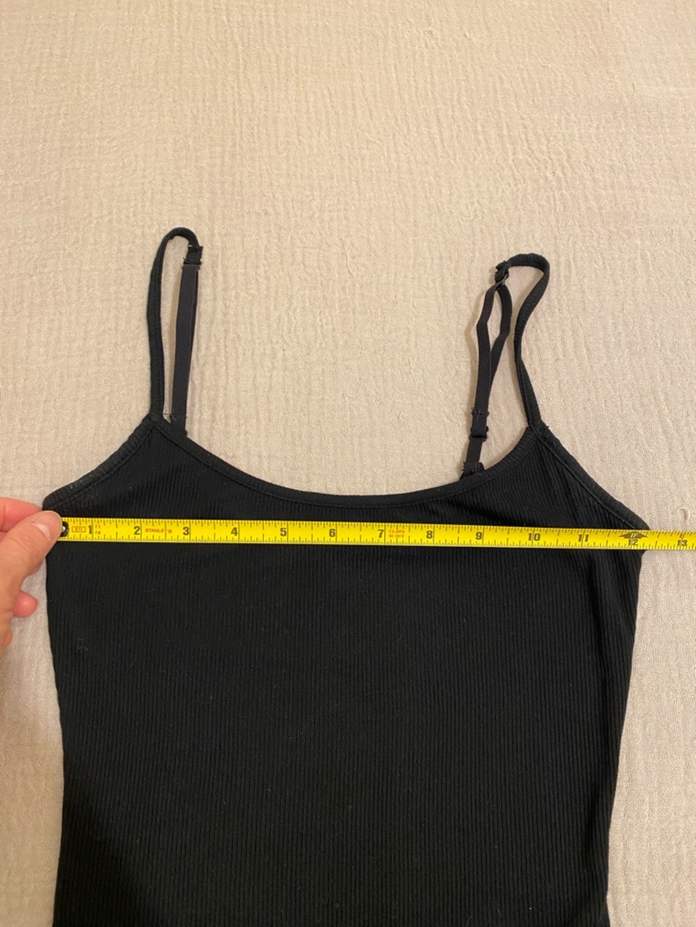 SKIMS LONG SLIP DRESS Black Spaghetti-Strap Maxi Gown. Size M - Picture 9 of 13